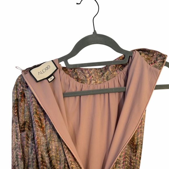 Alexis One Shoulder Speckle Print Capi
Satin Mini Dress - Picture 9 of 11